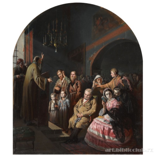 Проповедь в селе