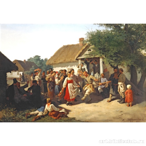 Хоровод в Курской губернии