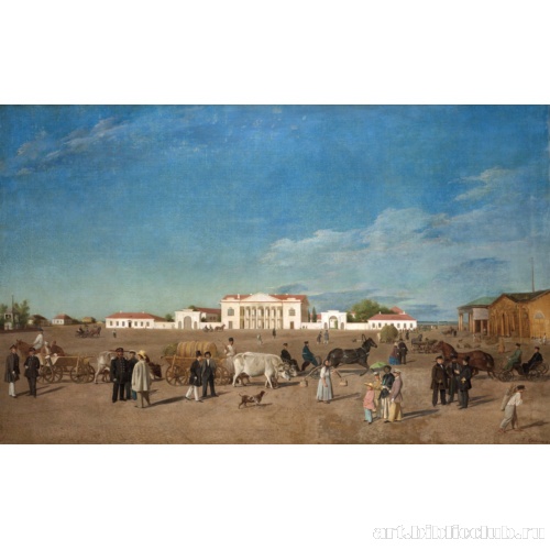 Площадь провинциального города