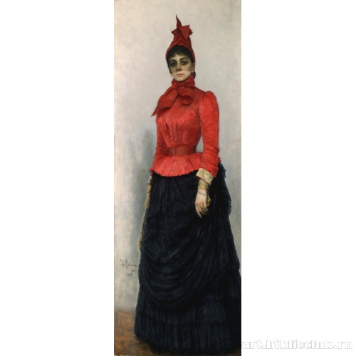 Портрет баронессы В.И. Икскуль фон Гильденбандт