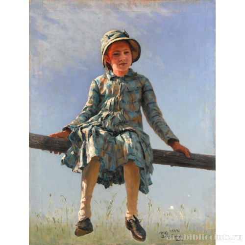 Стрекоза. Портрет В.И. Репиной, дочери художника