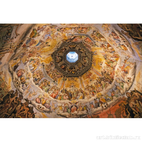 Роспись купола: Страшный Суд