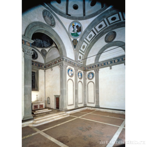 Интерьеры капеллы. Вид на юго-восток