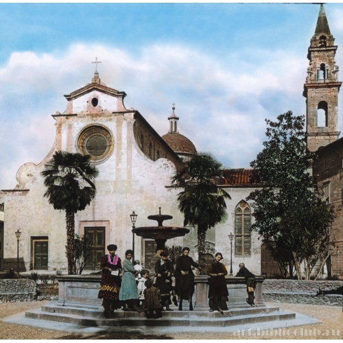 Храм Санто-Спирито. Фотография начала XX в