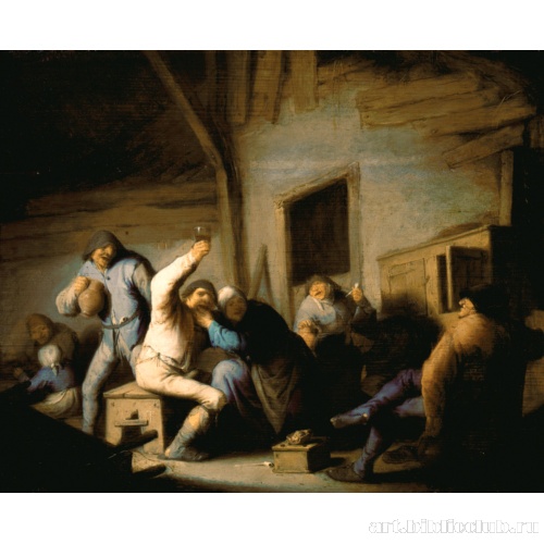 Крестьяне, пирующие в таверне