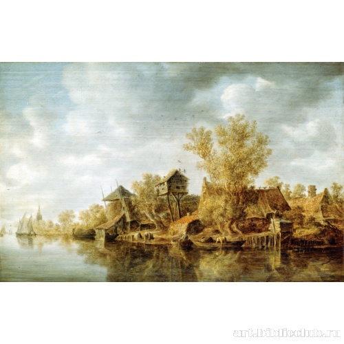 Деревня на реке