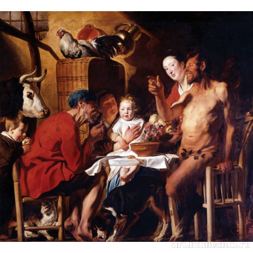 Сатир в гостях у крестьянина