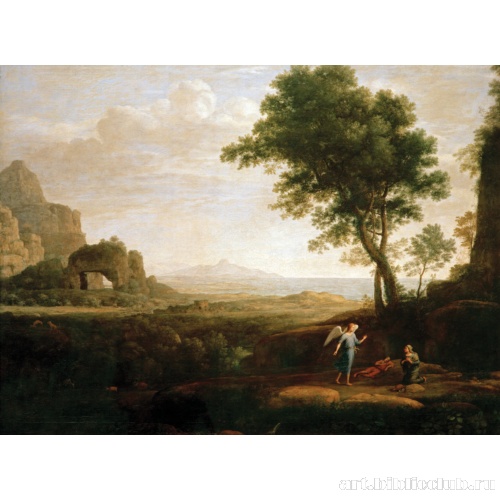 Агарь и Измаил в пустыне