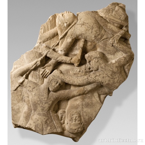 Фрагмент фриза со сценой сражения (амазономахия)