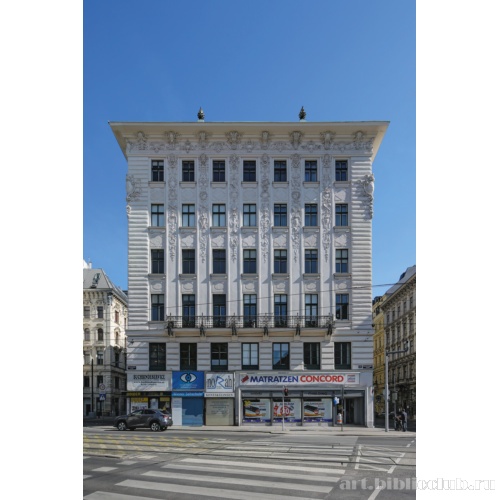 Доходный дом на Университетштрассе, 12. Общий вид