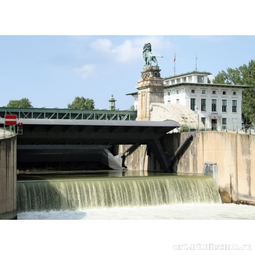 Нуссдорфский шлюз на Дунайском канале. Общий вид комплекса