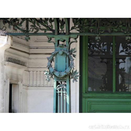 Деталь фасадной декорации павильона «Кеттебрюккегассе»