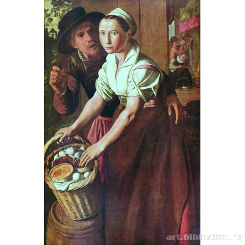 Продавщица яиц