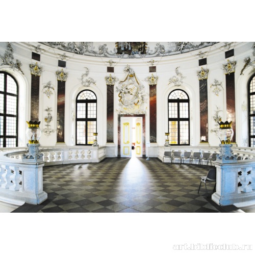 Парадная лестница. Фрагмент верхней площадки