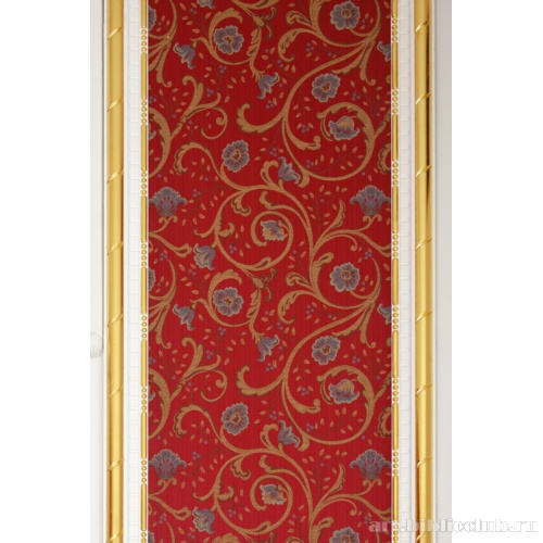 Дом А.Б. Куракина. Фрагмент отделки стен штофом