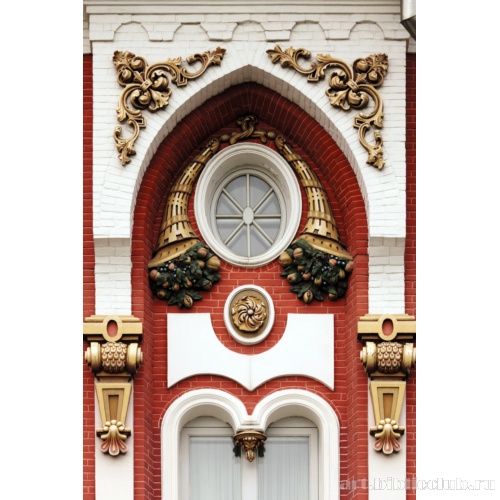 Фасады дворца. Фрагменты