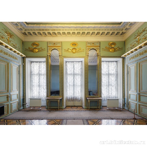 Голубая гостиная. Интерьер