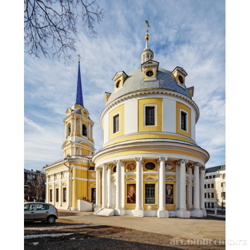 Церковь Вознесения Господня на Гороховом поле. Вид с юго-востока