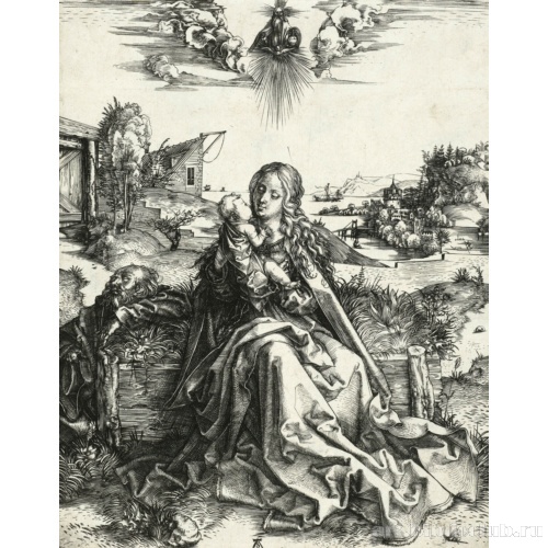 Святое семейство с кузнечиком