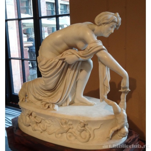 Фетида окунает Ахилла в реку Стикс