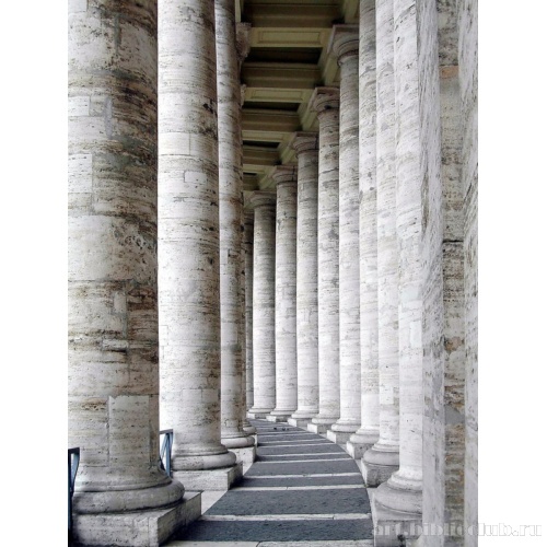 Фрагмент колоннады