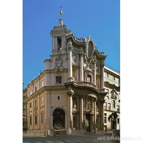 Церковь Сан-Карло-алле-Кватро Фонтане