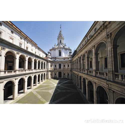 Общий вид церкви и боковых галерей