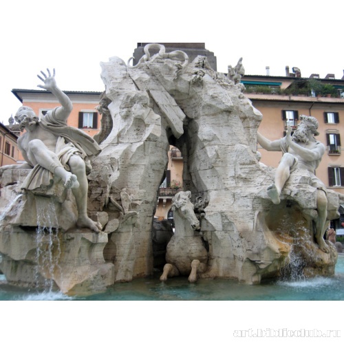 Грот. Конь, олицетворяющий природную стихию