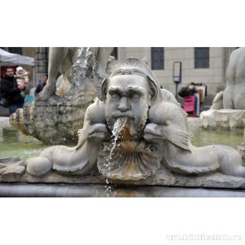 Деталь фонтана