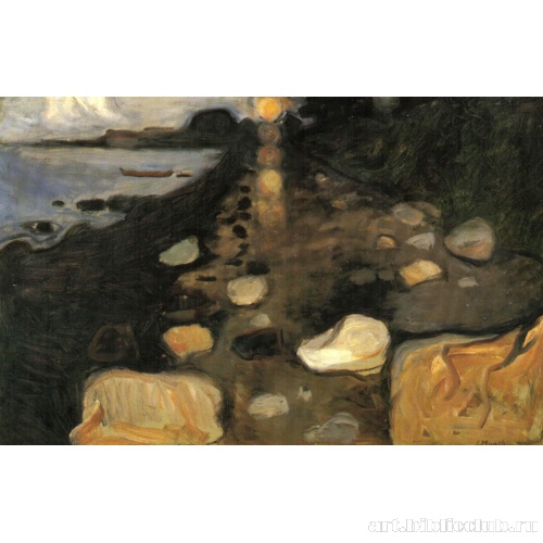 Лунный свет на берегу