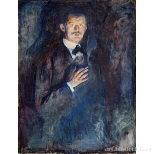 Автопортрет с сигарой