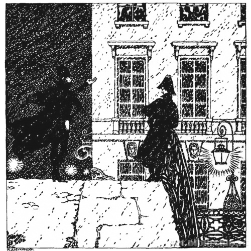 Иллюстрация к рассказу С.А. Ауслендера «Ночной принц»