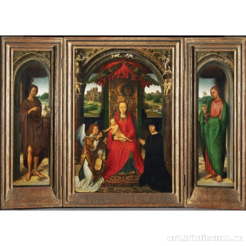 Мадонна с Младенцем, ангелом и донатором