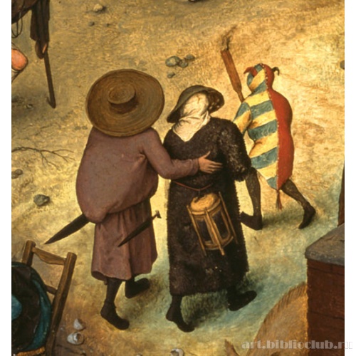 Битва Поста и Масленицы. Фрагмент