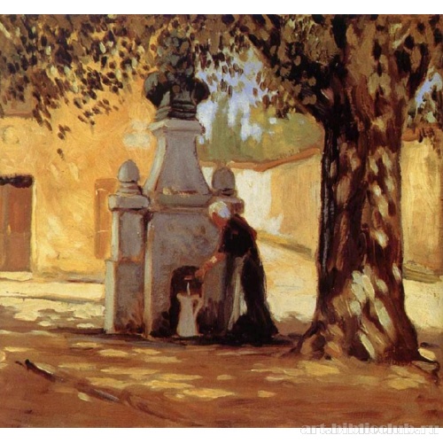 Фонтан Вольтера, Шатене