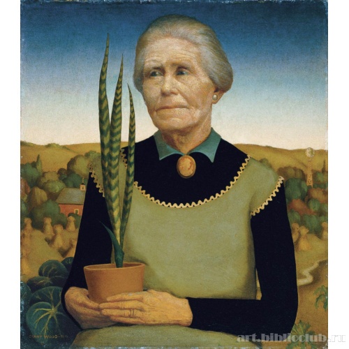 Женщина с цветком