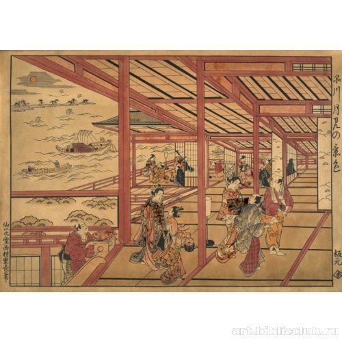 [Любование луной в Синагава]