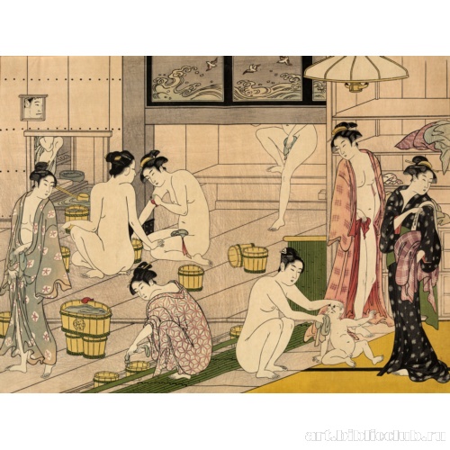 Женщины в купальне. Диптих