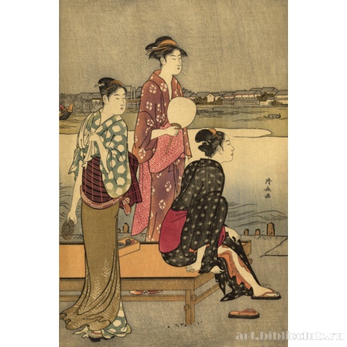 Прохладный вечер на берегу реки