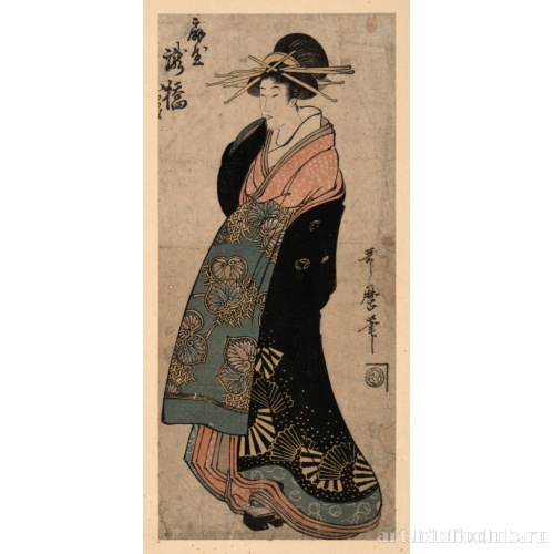 Куртизанка Такихаси из [публичного дома] Оги-я