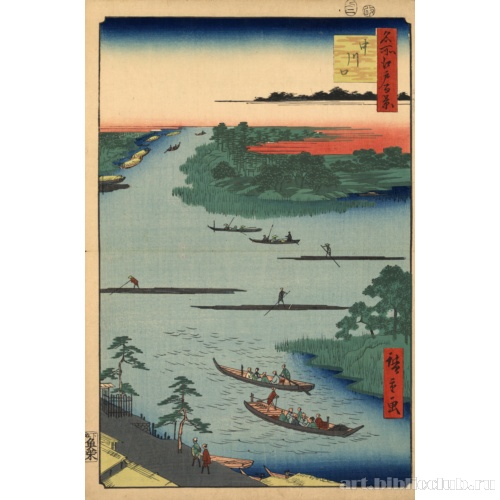 Устье реки Накагава