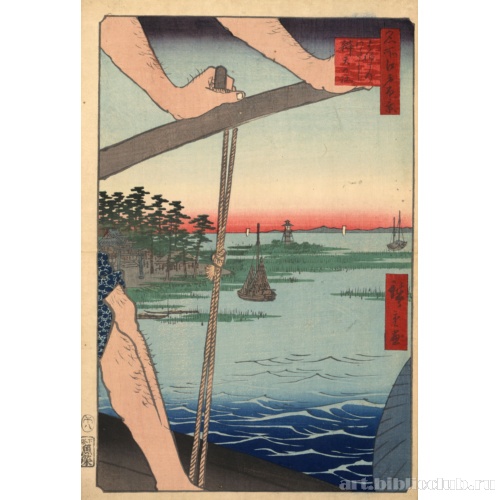 Святилище Бэнтэн у переправы Ханэда