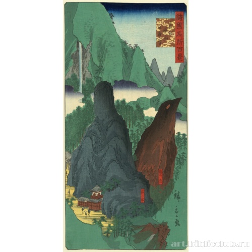 Храм Нихон на горе Ёкогори в Босю