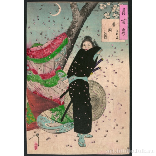 Луна над районом Синобугаока