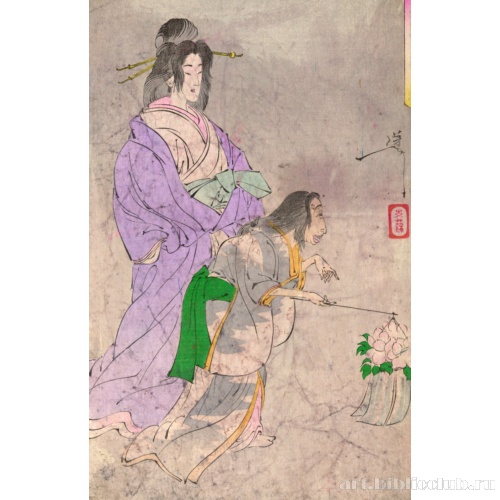 Фонарь в виде пиона