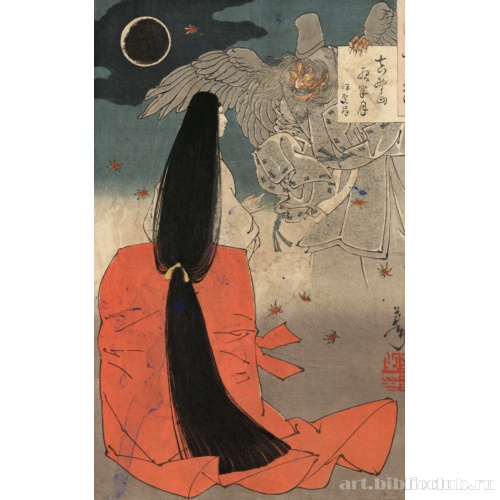 Полночная луна над горой Манно