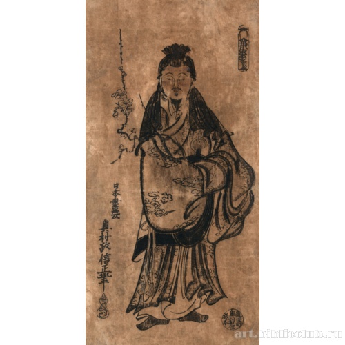 Китано Тэндзин; Портрет Сугавара Митидзанэ