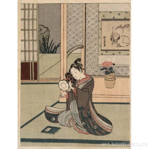 Молодой человек, бьющий в барабан