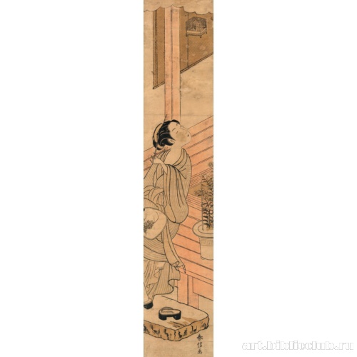 Пение сверчка на веранде