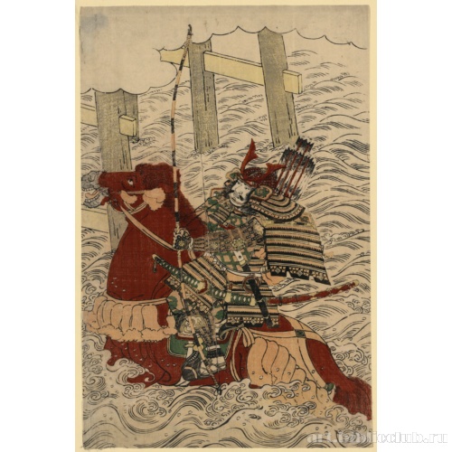 Сасаки-но Такацуна в битве на реке Удзи